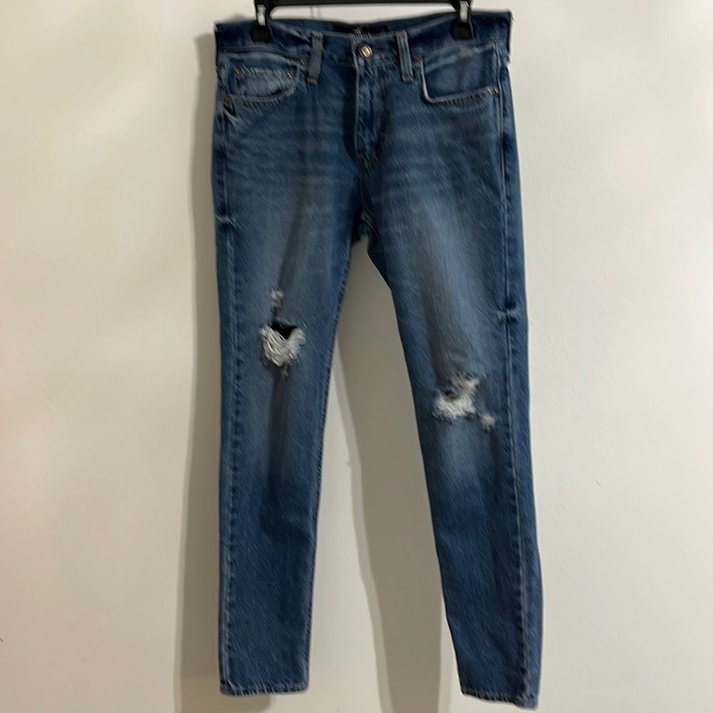 Men’s HOLLISTER California Skinny Denim Distressed jeans Size W28 L30